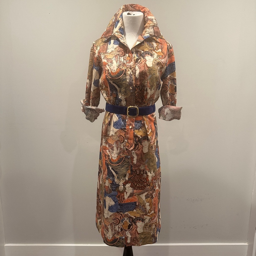 Vintage Lanvin shirt dress - Picture 8 of 10